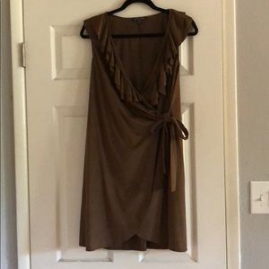 Suede dress
